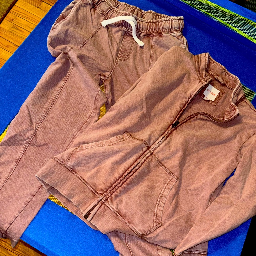 Kids Mauve Tracksuit Set